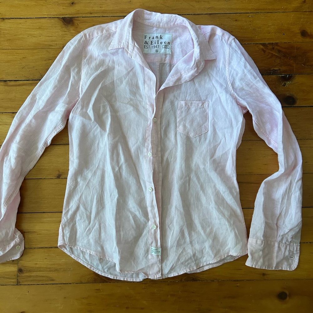 Frank & Eileen Light Pink Button-Down Shirt